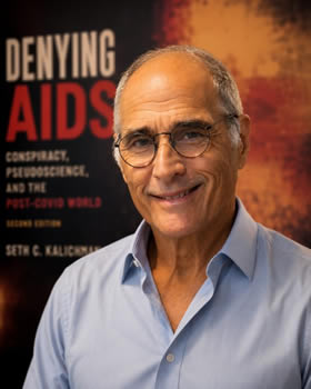 UConn psychological sciences professor Seth Kalichman has published the second edition of his groundbreaking 2009 book about AIDS denialists. (Contributed photo)